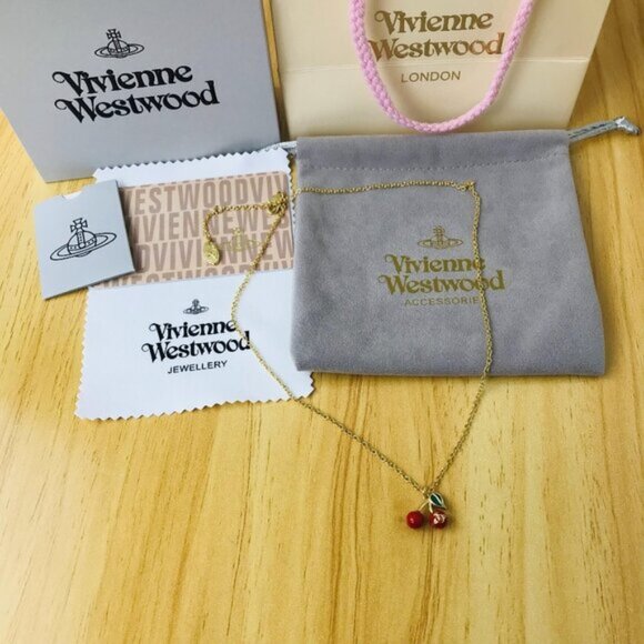 NEW Vivienne Westwood CUTE LITTLE Cherry necklace